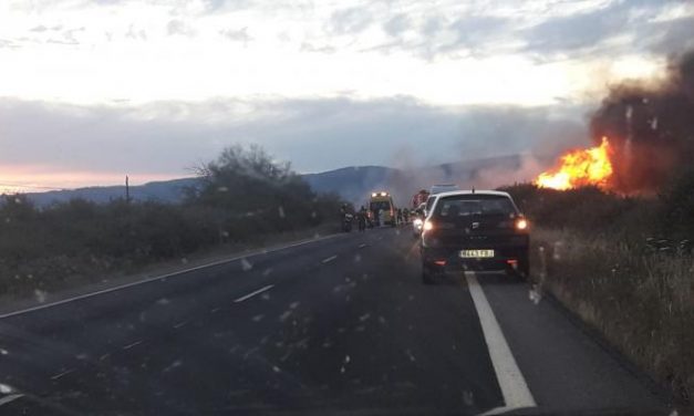 Muere un motorista de Torrejoncillo en Moraleja al impactar su moto contra un vehículo junto al polígono