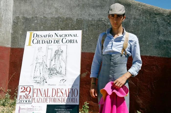 El pacense Miguel Perera se convierte en el ganador del I Desafío de Escuelas Taurinas de Coria