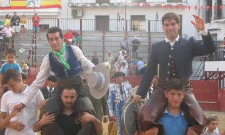 El rejoneador Mario Pérez Langa corta tres orejas y un rabo en la tarde del sábado en Moraleja
