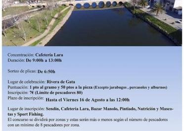 La Rivera de Gata de Moraleja acogerá este sábado el II concurso de Liga Infantil de pesca
