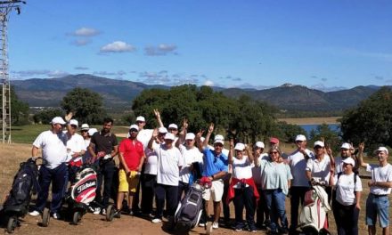 Más de 40 golfistas con discapacidad  participan en el torneo XXV aniversario Mensajeros de la Paz