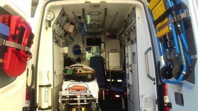 Una mujer sufre traumatismo en la columna en un accidente laboral en una finca en Pradochano