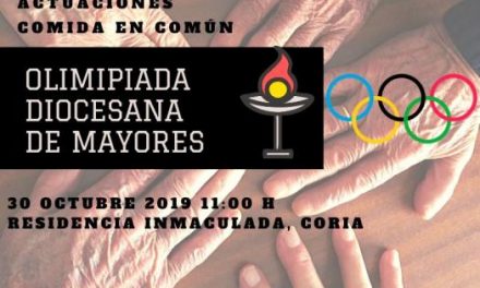 La diócesis de Coria-Cáceres celebrará mañana las primeras olimpiadas para personas mayores