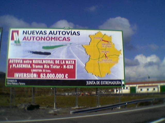 Fomento adjudica los tramos El Batán-Coria y Coria-Moraleja de la autovía EX-A1 con un plazo de 35 meses
