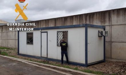 La Guardia Civil investiga a un vecino de Cáceres por el hurto de una caseta de obra valorada en 6.000 euros