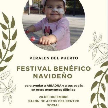 Perales del Puerto realizará un festival benéfico con el objetivo de recaudar dinero para una niña de Badajoz