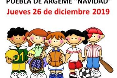 Puebla de Argeme acogerá una “gymkhana” de juegos populares este jueves con motivo de la Navidad