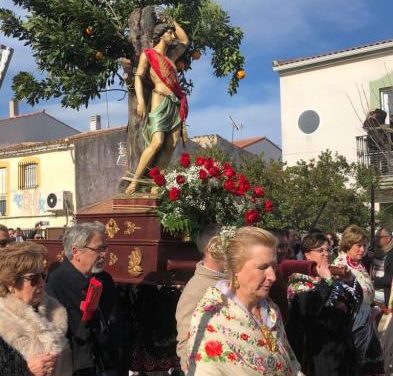 El alcalde de Acehúche hace un balance positivo de la fiesta de Las Carantoñas en honor a San Sebastián