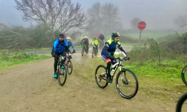 Un total de 250 ciclistas de toda la región recorrieron el entorno de Coria en la XIII Marcha BTT