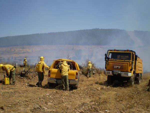 El Infoex interviene en 32 incendios forestales en los últimos siete días