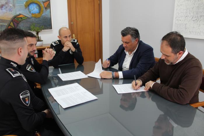 Coria y Moraleja firman un convenio de colaboración para la prevención y lucha en materia de seguridad vial