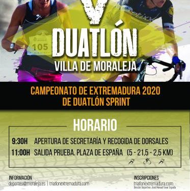 Los interesados en participar en el V Duatlón «Villa de Moraleja» podrán apuntarse hasta el día 24