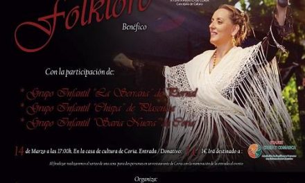 La casa de cultura de Coria acogerá este sábado el IV Festival Folcrórico Benéfico a favor de FEAFES