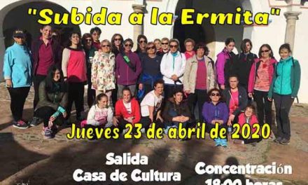 La ciudad de Coria celebrará la edición XX de la Marcha a pie “Subida a la Ermita” en el mes de abril