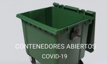 Los contenedores de basura deben permanecer abiertos para evitar la propagación del COVID-19