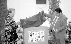 Reinauguran el parque dedicado a Félix Rodríguez de la Fuente en la localidad de Almendralejo