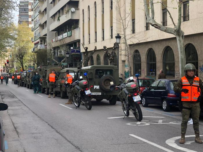 El Ejército evacuará este jueves a los mayores de las dos residencias de Valencia de Alcántara