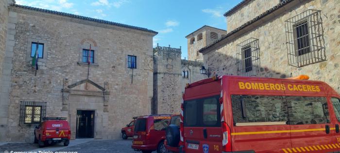 Así desinfectarán los bomberos de la Diputación de Cáceres las residencias y pisos tutelados de mayores