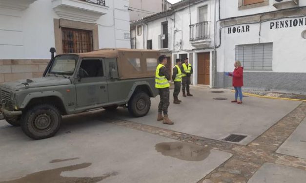 La Brigada Extremadura XI despliega militares en Coria, Moraleja y Galisteo para evitar desplazamientos