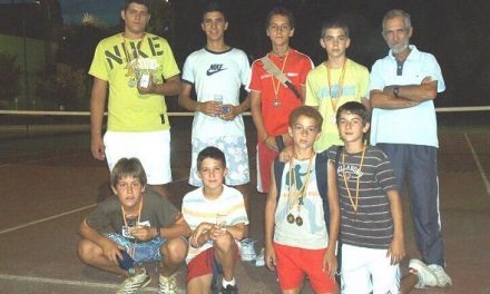 El Torneo de Tenis de Promoción jugado en Coria reúne a 10 jugadores caurienses y de Cilleros