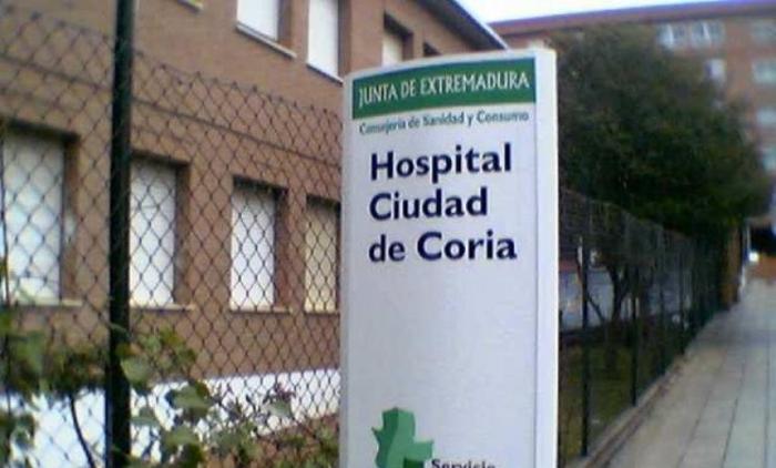El Hospital de Coria rompe la línea de cero ingresos por Covid con la hospitalización de un paciente positivo