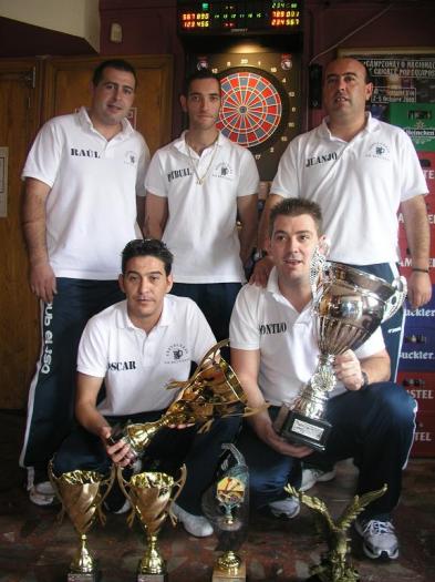 El equipo Ceresdard de Coria se proclama Campeón de Extremadura en lanzamiento de dardos electrónicos