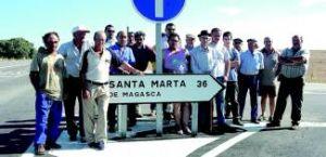Ganaderos y agricultores reclaman el arreglo del camino que comunica a Santa Marta de Magasca