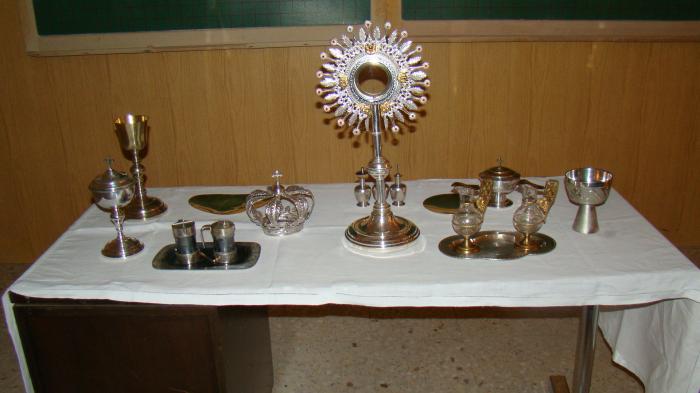 La iglesia de Casares de Las Hurdes recupera en Salamanca las reliquias que fueron robadas en 2007