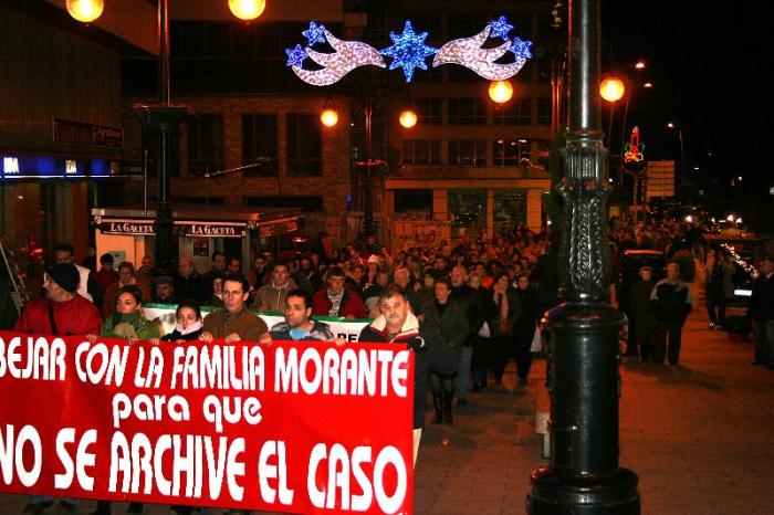 Los vecinos de Béjar se manifiestan para pedir que se siga buscando al joven José Luis Morante