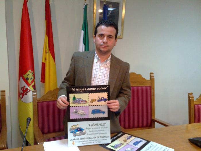 Moraleja pone en marcha una campaña de seguridad vial para evitar el consumo de alcohol al volante en Navidad