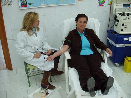 Las donaciones de sangre se acercan en 2008 al récord de las 47.100 bolsas en la comunidad extremeña