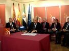 El Consorcio 2016 y Aupex establecerán acciones conjuntas para difundir la candidatura de Cáceres
