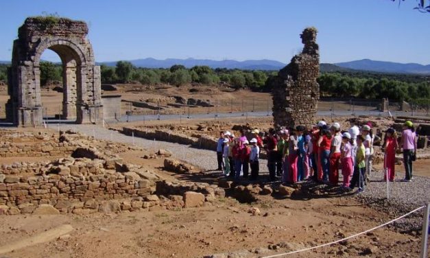 La antigua ciudad romana de Cáparra contará con un área de descanso para peregrinos y visitantes