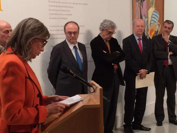 Cultura rinde homenaje a Juan Barjola con una exposición en el MEIAC y la muestra de un retrato cedido por el Banco de España