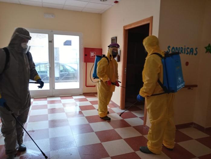 El SEPEI gestiona durante la pandemia cerca de 3.000 desinfecciones en exteriores e interiores