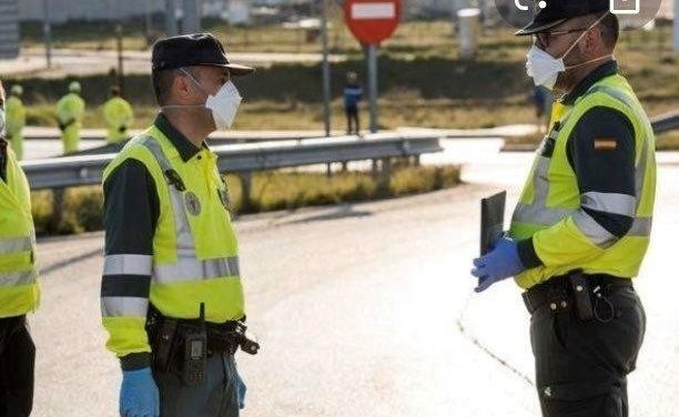 Detienen a 102 personas y proponen 27.133 multas en Extremadura por burlar el estado de alarma