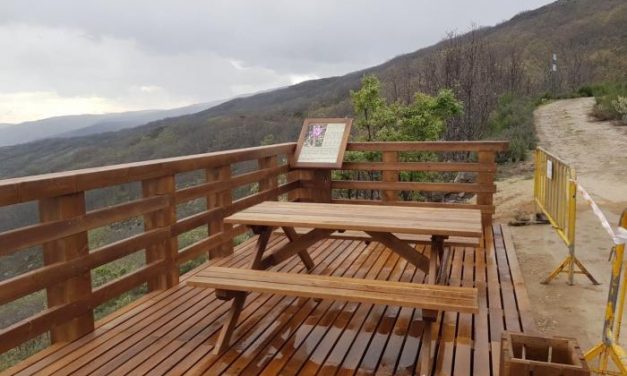 La Diputación de Cáceres construye un mirador con vistas al Monasterio de Yuste para atraer turistas