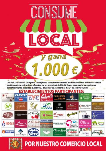 Más de 40 establecimientos participan en la campaña de fomento del consumo local de ASECOC