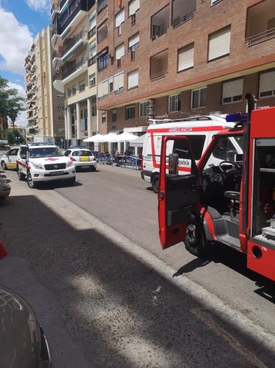 Fallece un hombre de 79 años en Badajoz tras intentar apagar un incendio en su vivienda