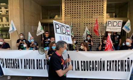 Los delegados sindicales piden en Cáceres «voluntad política» para acabar con los recortes en educación