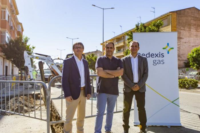Redexis invierte dos millones de euros en la construcción de la red de gas natural de Moraleja