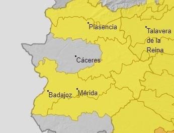 La AEMET activa la alerta amarilla en la comarca del Alagón por temperaturas de hasta 39 grados