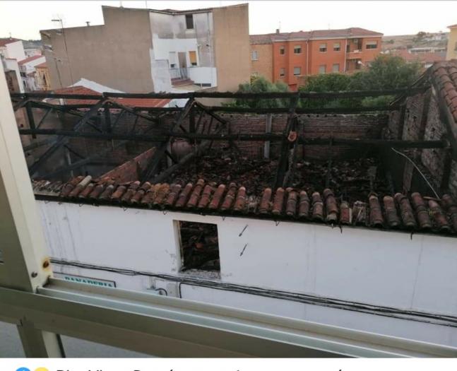El alcalde de Coria confirma que la «parte más histórica» de Panadería Santa se ha salvado de las llamas