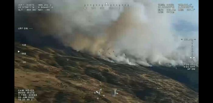 El incendio de Zarza que calcinó 160 hectáreas es el más grave registrado hasta ahora en Extremadura