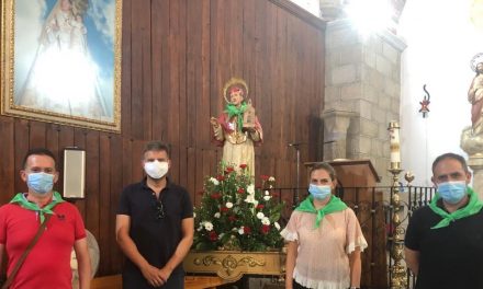 Moraleja rinde homenaje a San Buenaventura sin venerar al santo y con distancia social