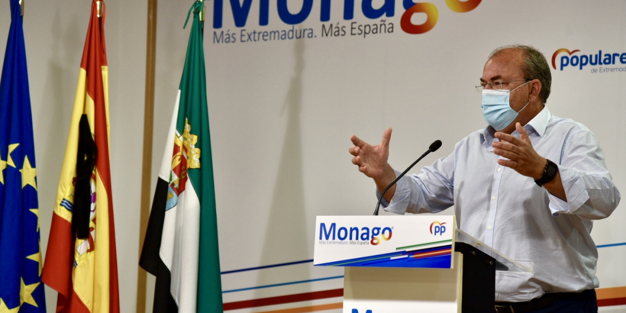 Monago lamenta el «silencio atronador» de Vara ante los recortes que sufre Extremadura