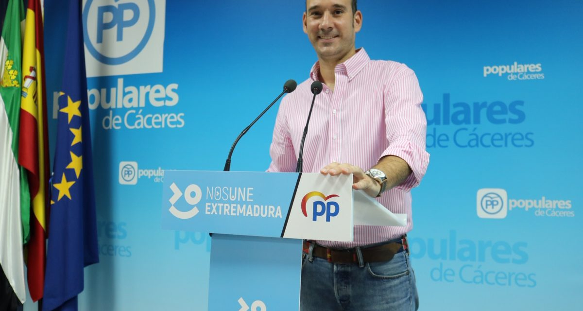 El PP pide a la Diputación de Cáceres que se atienda a ayuntamientos y empresas