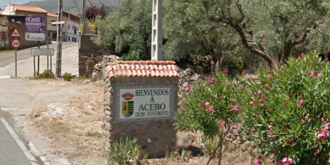 La Diputación de Cáceres destina 18.000 euros para renovar la red de saneamiento de Acebo