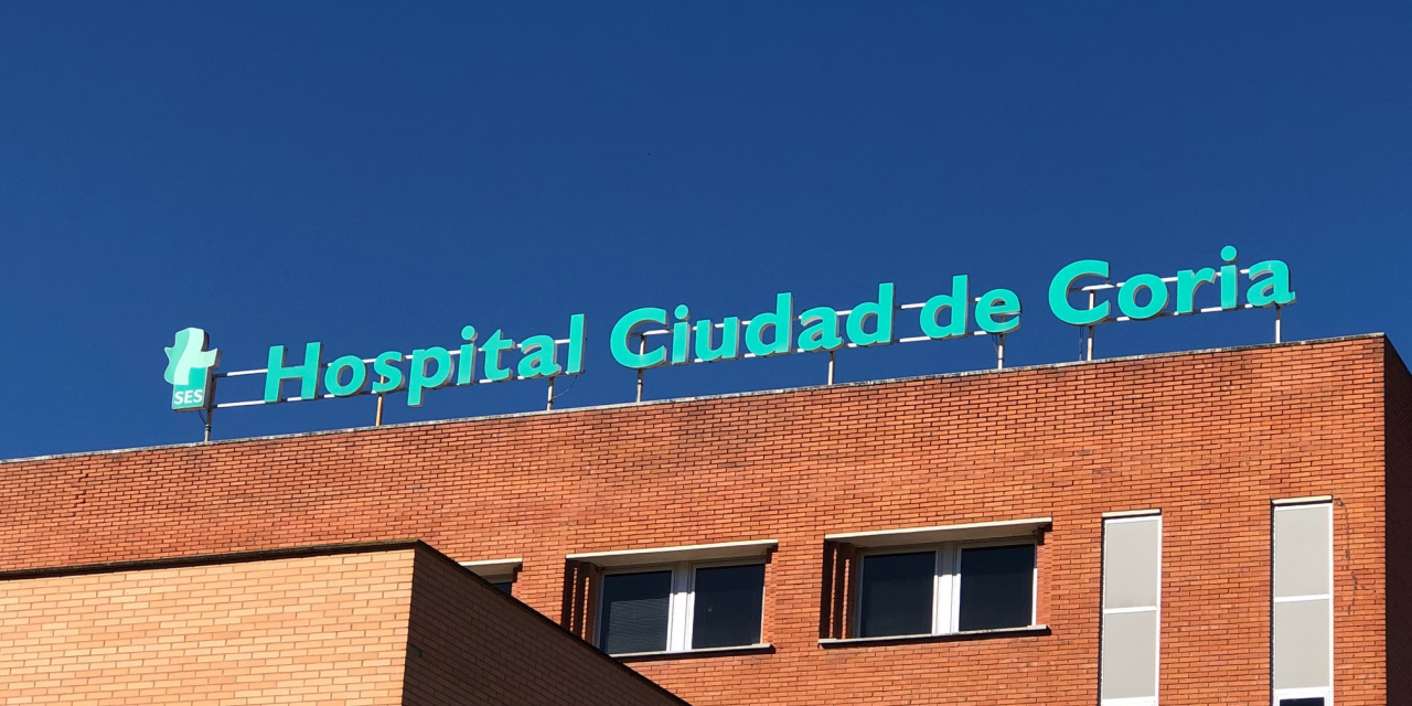 Un paciente positivo por Covid está ingresado en el Hospital Ciudad de Coria