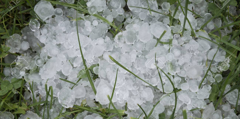 La intensa tormenta de granizo provoca graves daños en cultivos de Las Vegas Altas
